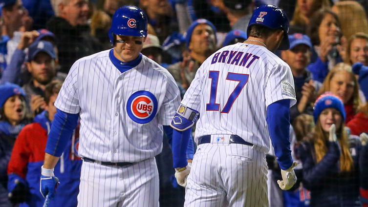 Kris Bryant y Anthony Rizzo conducen Cachorros a la victoria  LIGA NACIONAL