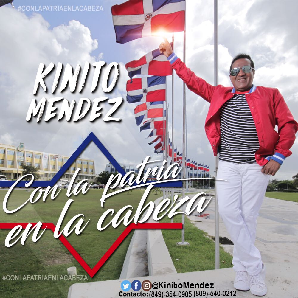 Kinito Méndez Viene “Con la Patria en la Cabeza”