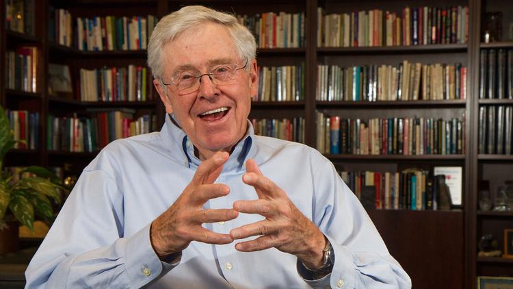 Charles Koch N° 8 CEO de Koch Industries de los  35 hombres más ricos del mundo 2017 lista Forbes completa actualizada