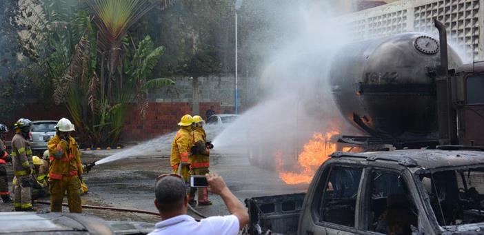 Explosión en envasadora de gas en San Francisco de Macorís