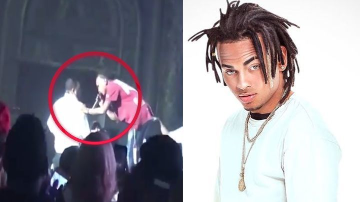 Ozuna golpea a un seguridad MIRA EL VIDEO