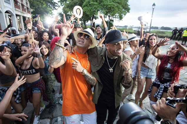 Nicky Jam junto a Wisin estrenaron el videoclip de su mas reciente feat “Si Tu La Ves”