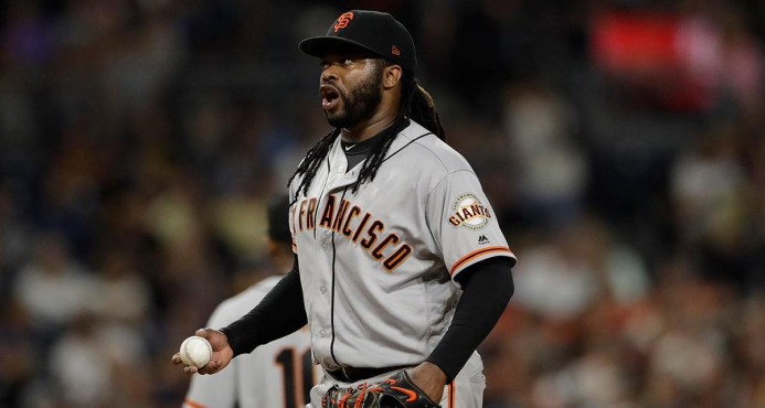 Jhonny Cueto deja salida en Triple-A por molestias en el antebrazo