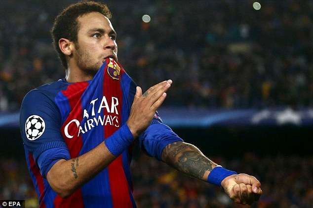 Neymar, con 222 millones de euros, sería fichaje más caro de la historia