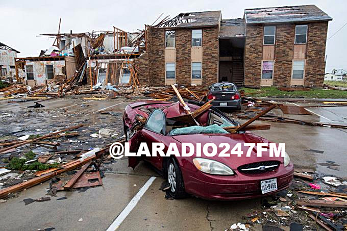 Huracán Harvey deja cinco fallecidos a su paso por Houston (EE.UU.) DECENAS DE HERIDOS