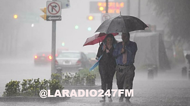 Onda tropical provocará lluvias en el país; temperaturas seguirán altas