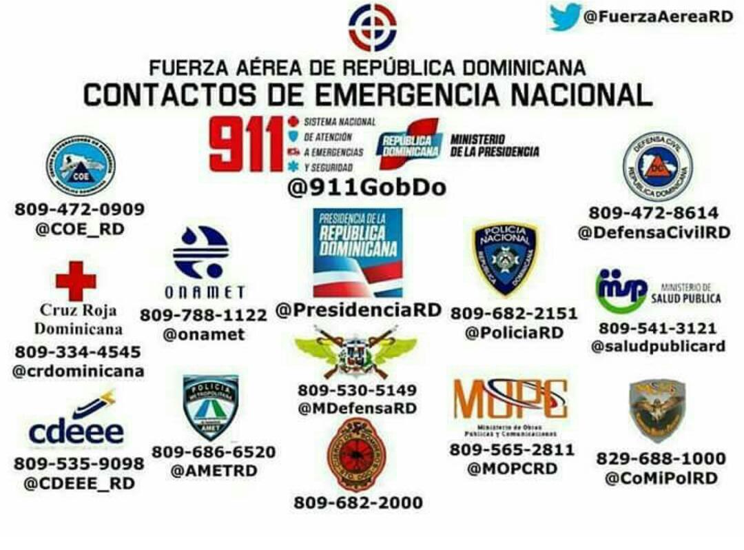 TELEFONOS DE EMERGENCIA POR FAVOR DALE REPOST PARA QUE TODO EL MUNDO SE LOS APRENDA UN SERVICIO PUBLICO DE WWW.LARADIO247FM.COM TU EMISORA