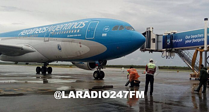 Aeropuerto de Punta Cana recibió primer vuelo luego de Irma