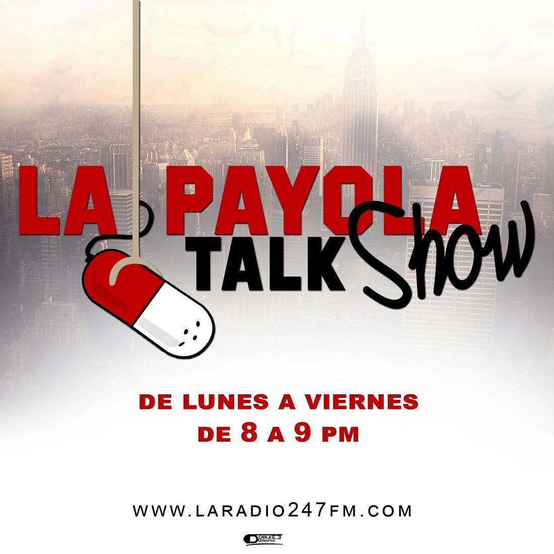 ESPERE ESTE LUNES 11 DE SEPTIEMBRE DESDE LAS 8 DE LA NOCHE LA PAYOLA TALK SHOW