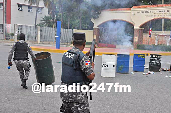 Los disturbios que ha registrado la UASD en cada inicio de semestre este año PERJUDICA A ESTUDIANTES