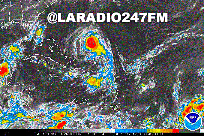 Onamet vigila depresión tropical número 14 de la temporada en el Atlántico