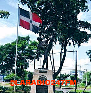 La bandera de Marichal está rota y muy sucia