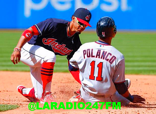 Indios vencen y llegan a 100 victorias por 3ra vez en su historia ERVIN SANTANA LANZÓ CINCO ENTRADAS EN BLANCO, PERO SALIÓ SIN DECISIÓN