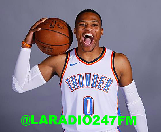 Wesbrook firma extensión de 5 años y 205 millones de dólares Russell Westbrook se quedará con el Thunder.