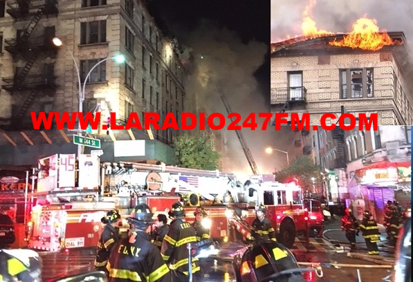 Incendio deja 17 heridos y docenas de dominicanos desplazados en el Alto Manhattan