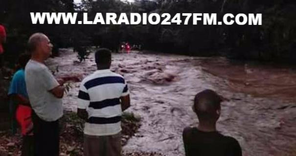 Lluvias incomunican localidades y desbordan ríos en el norte CRECIDA DE RÍOS