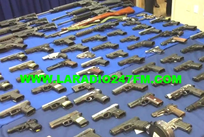 Aumenta confiscación armas en ciudad Paterson residen miles criollos