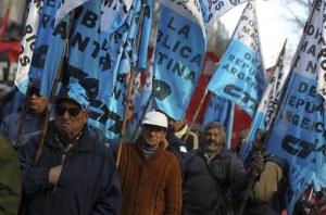 La Central sindical argentina prepara un paro general para el 25 de septiembre