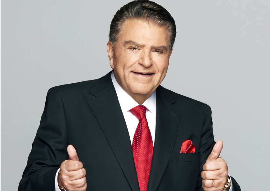 Don Francisco lejos de desaparecer de la televisión a sus 77 años