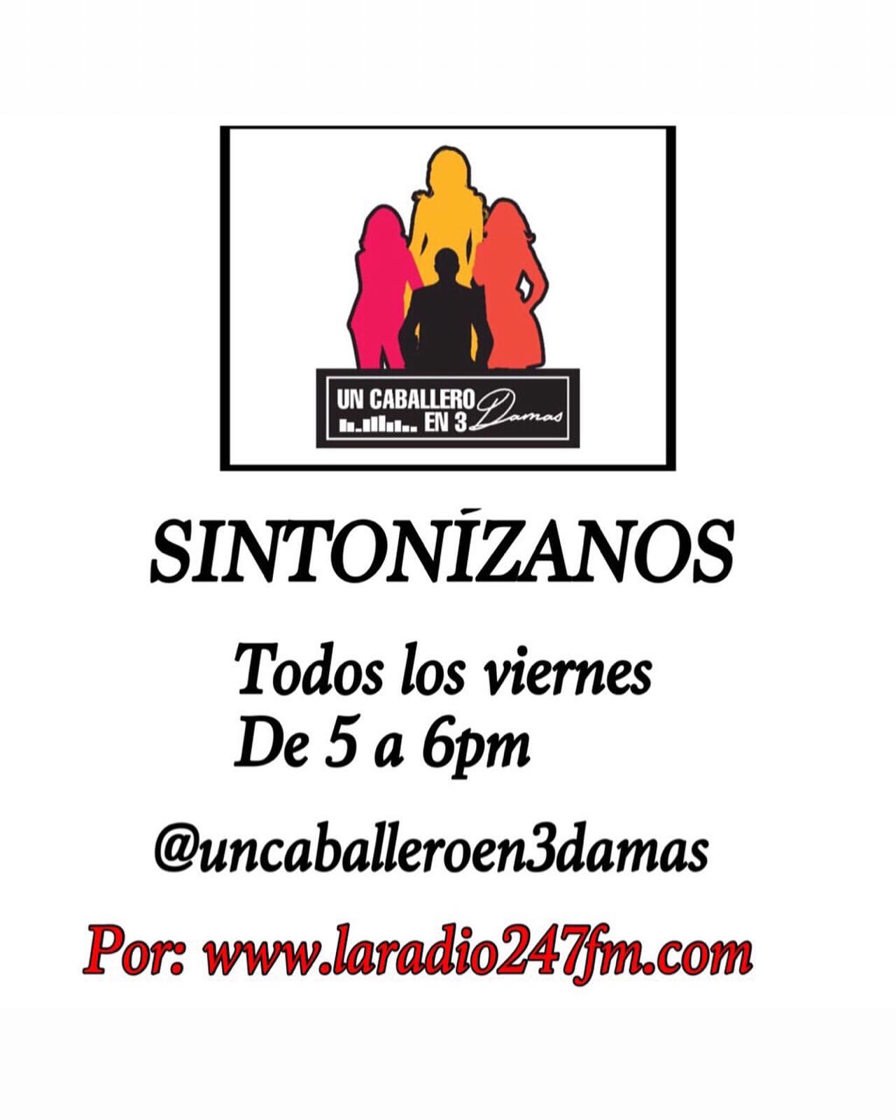 UN CABALLERO EN3 DAMAS BLOQUE 1 6 DIC #LARADIO247FM https://youtu.be/Vk6C_iyoho8